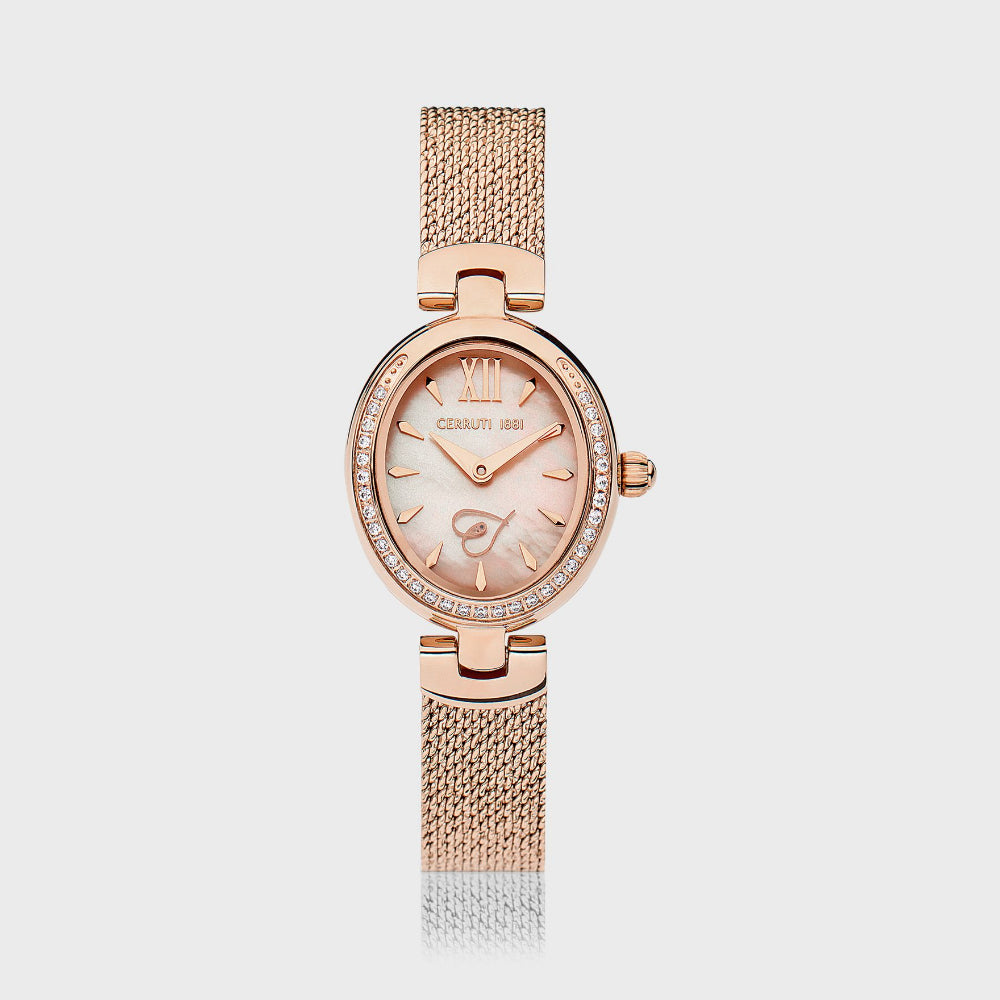 Cerruti Nemi Women's Round Analog Watch