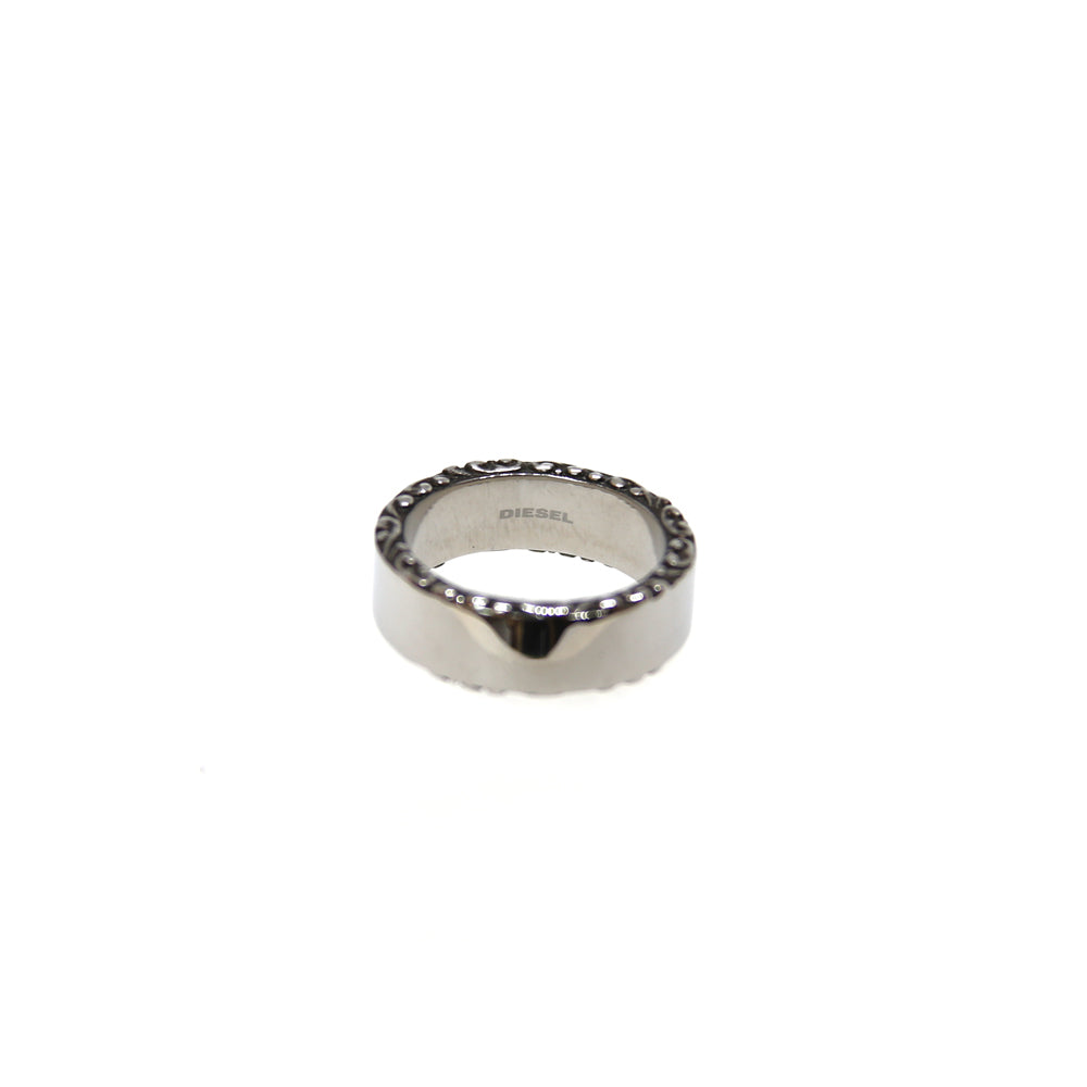 Diesel Fashion Accessories Men'S Ring Stainless Steel With Design Size 11.5
