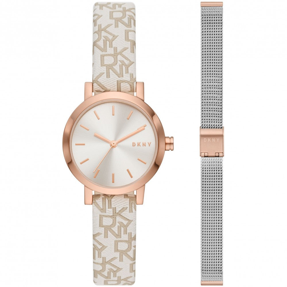 DKNY Soho Ladies Watch And Strap Set