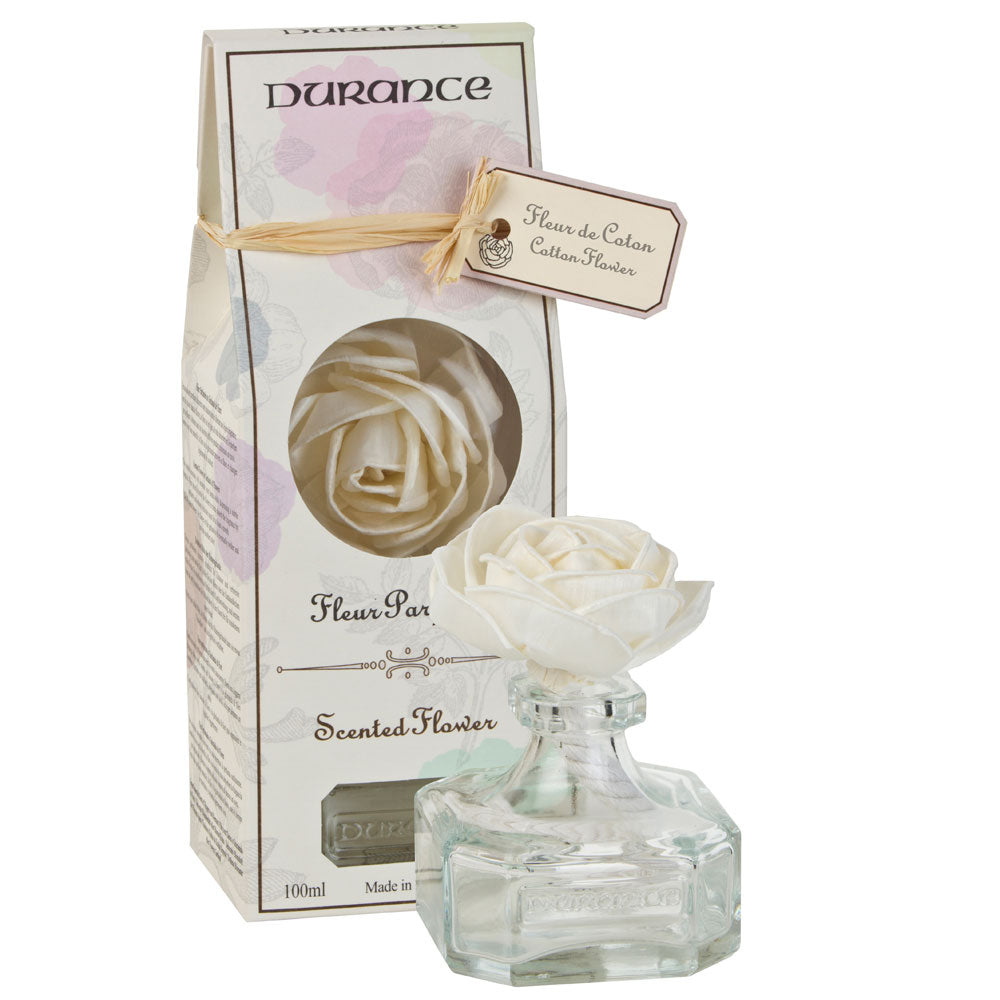 Durance White Scented Flower Rose - Cotton Flower 100ml