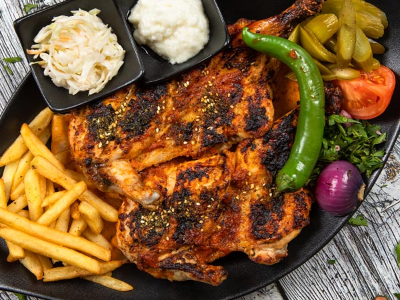 Grilled Whole Chicken