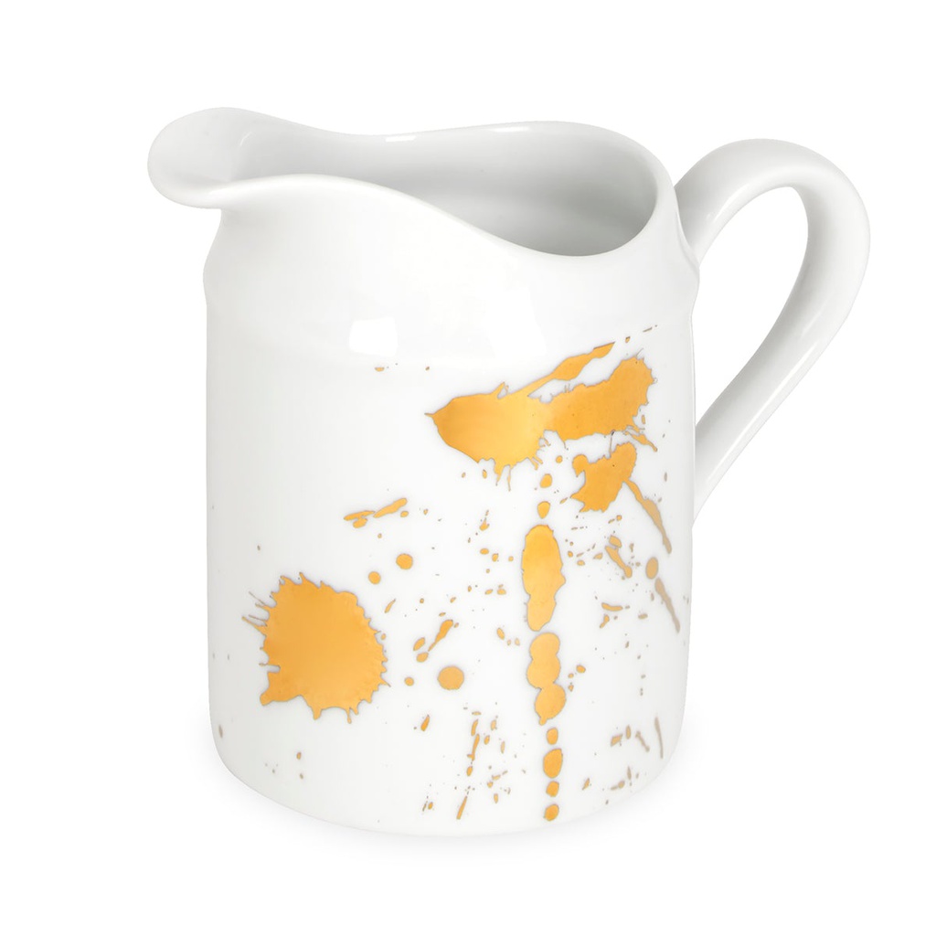 Jonathan Adler 1948 Creamer White and Gold