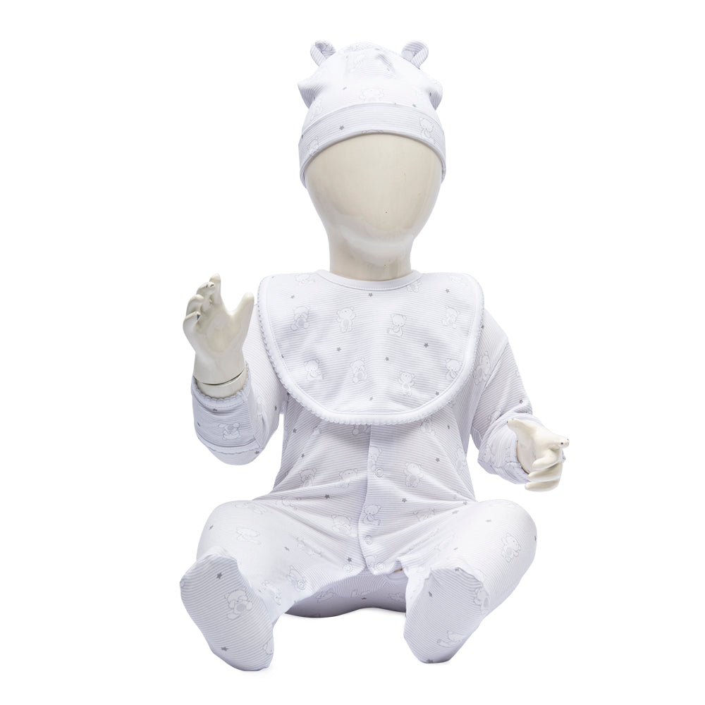 Kissy Kissy Silver Set Sleepsuit