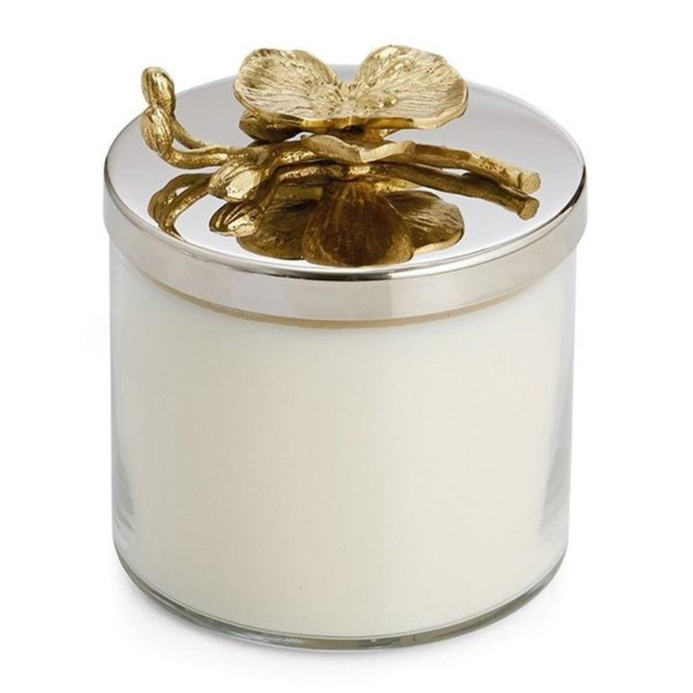 Golden Orchid Candle