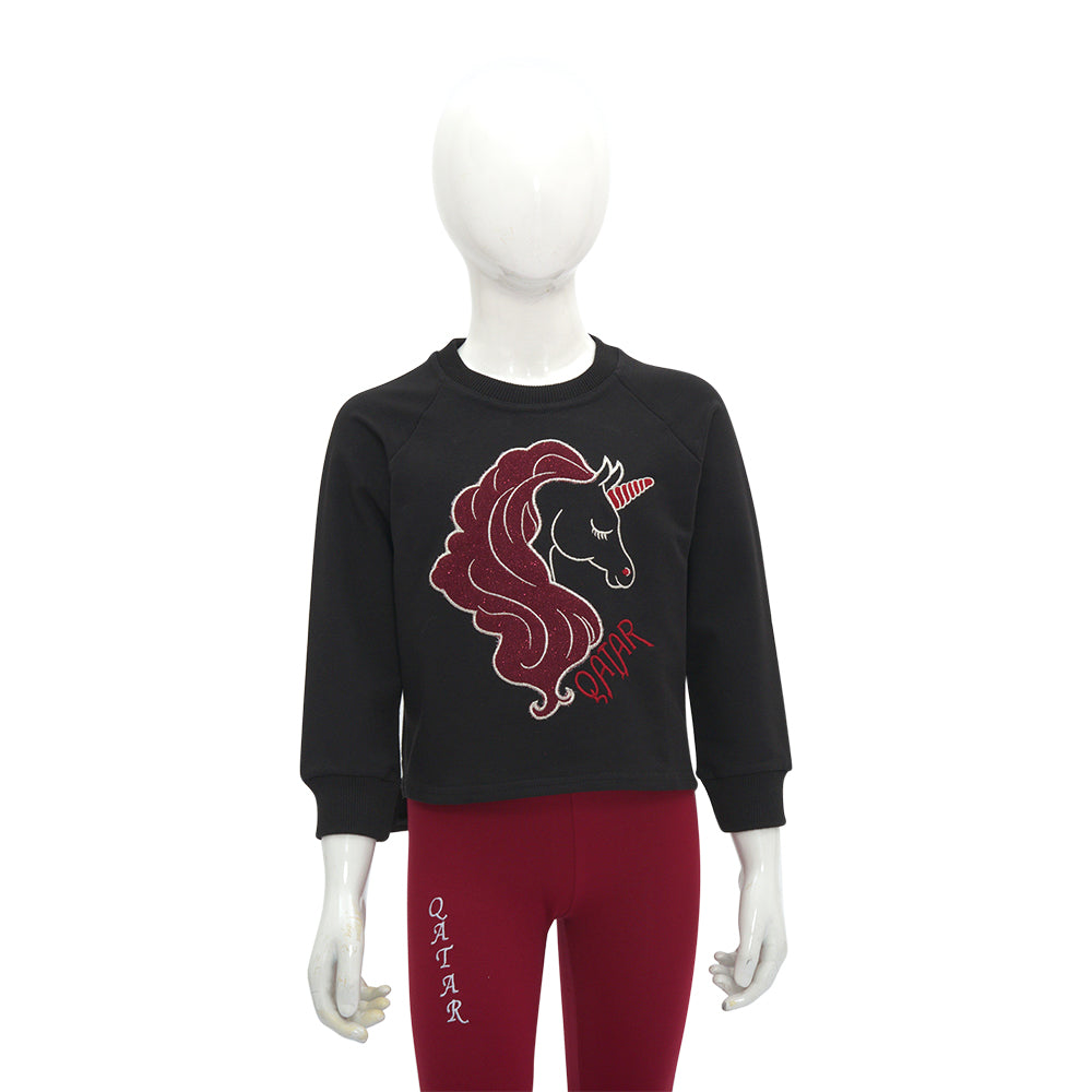 Pear Qatar Black T-Shirt