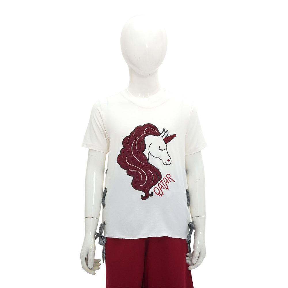 Pear Qatar Off-White T-Shirt