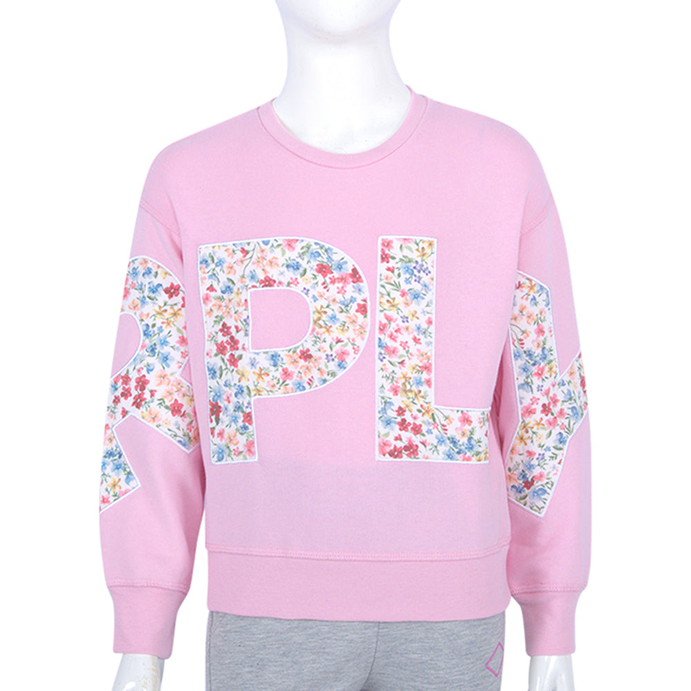 Replay Kids Pink Girls Sweatshirt