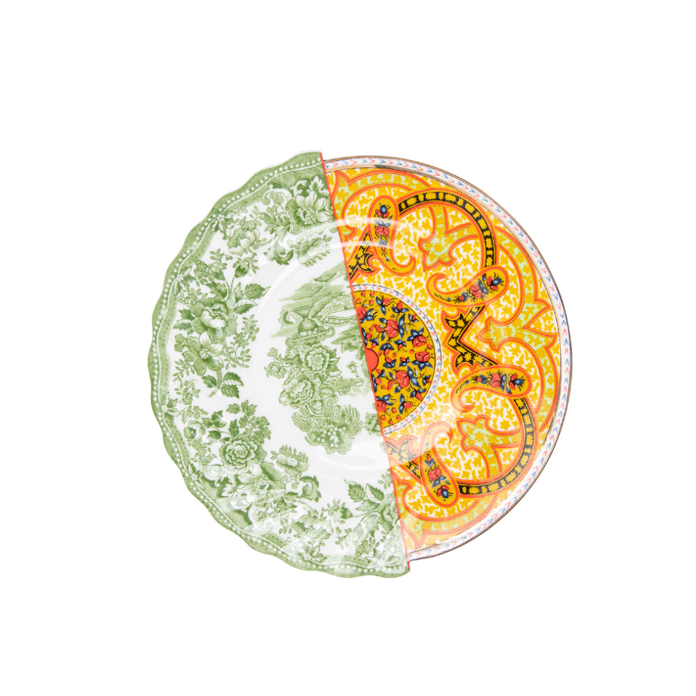 Seletti Hybridsravasti Dessert Plate In Porcelain 20 Cm H 1.3