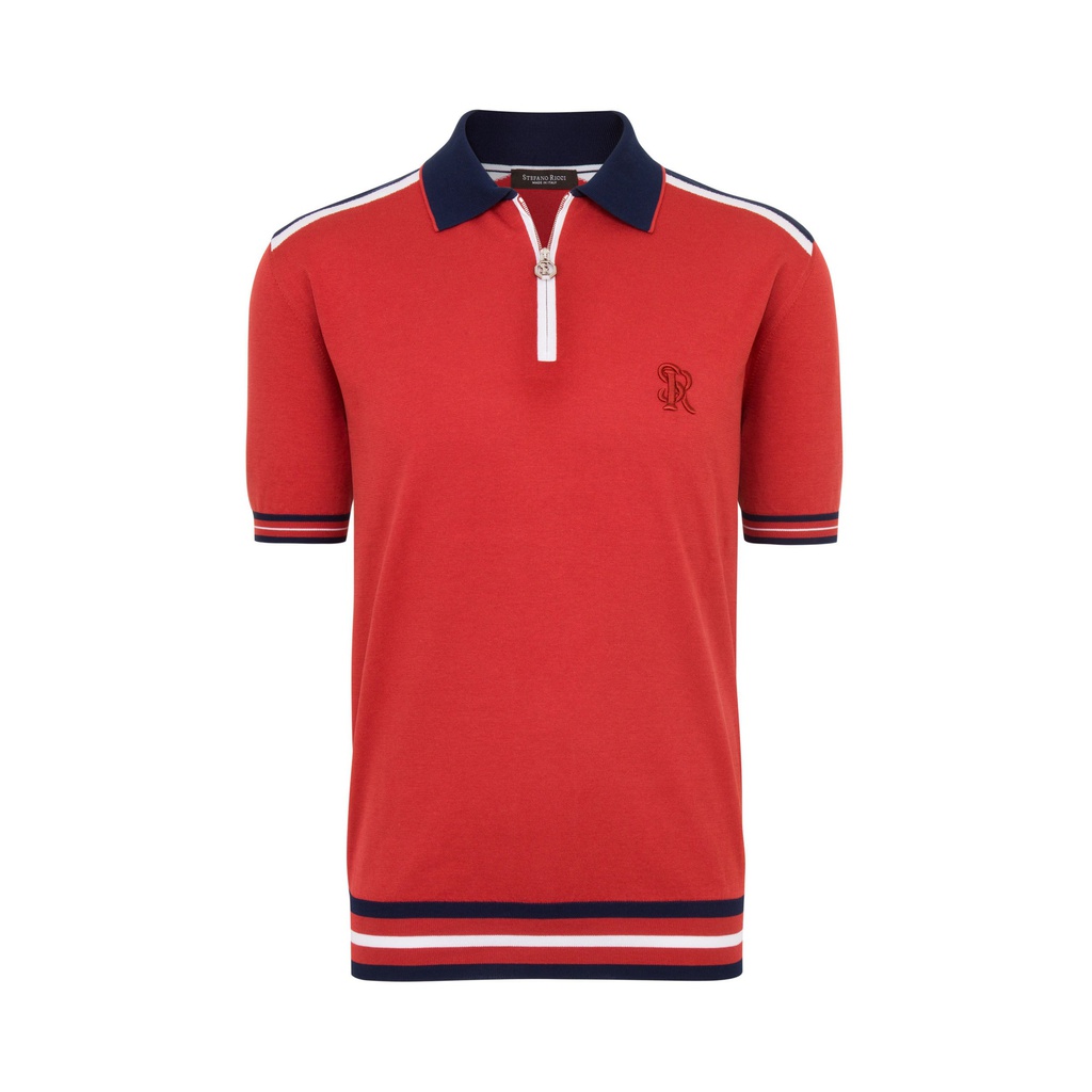 Stefano Ricci Zip Polo Multiple Colors