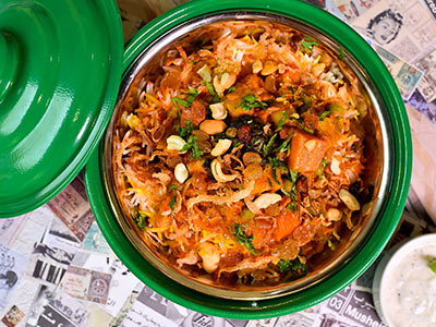 Biryani Ragu Vegetables