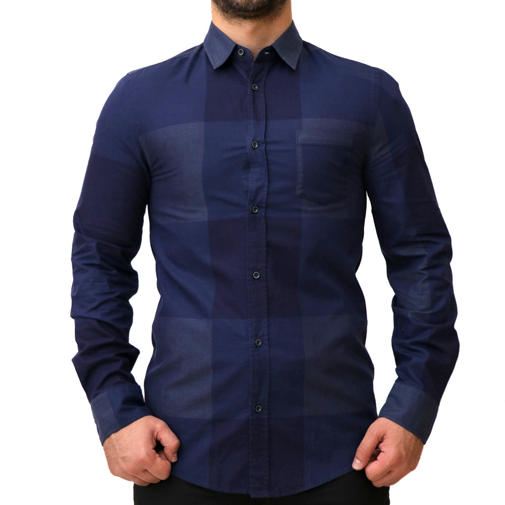 Trussardi Shirt Navy Blue