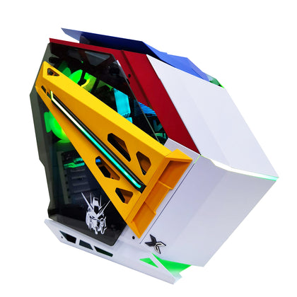(Pre-Built) GUNDAM 2.0 Gaming PC Intel i7-12700K w/ Zotac Gaming RTX 3070Ti AMP HOLO &amp; Xigmatek Battleship - White