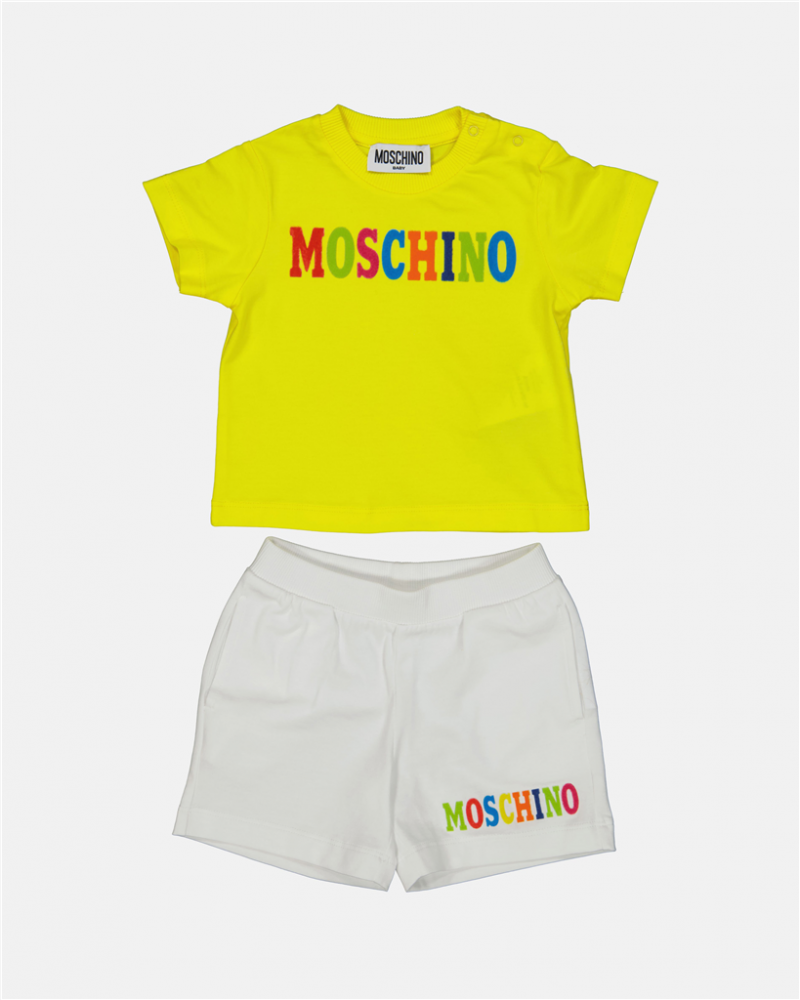 Moschino Multiple Color  Set T-Shirt &amp; Bermuda