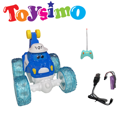 Police R/C stunt car