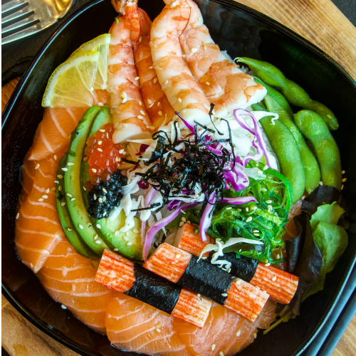 Salmon Sashimi Poke