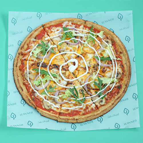 Chicken Ranch Pizza (Ketogenic Diet)