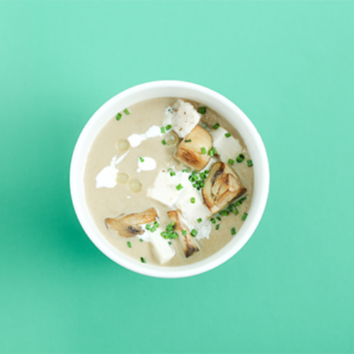 Truffle Mushroom Soup (Vegan)