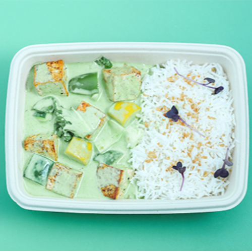 Green Thai Curry With Tofu (Vegan)