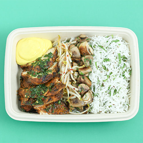 Grilled Chicken With Turmeric Ranch