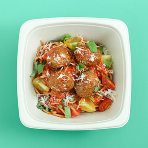 Beef Meatballs Pasta