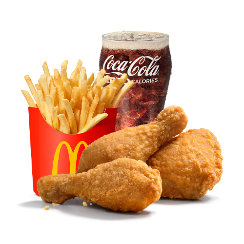 3 Pcs Crispy Chicken Meal