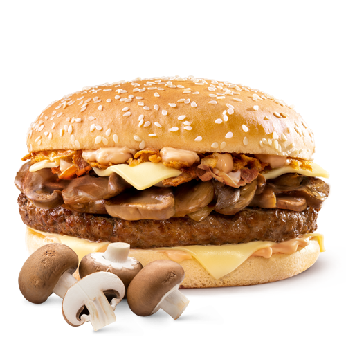 Big Tasty Mushroom Sandwich
