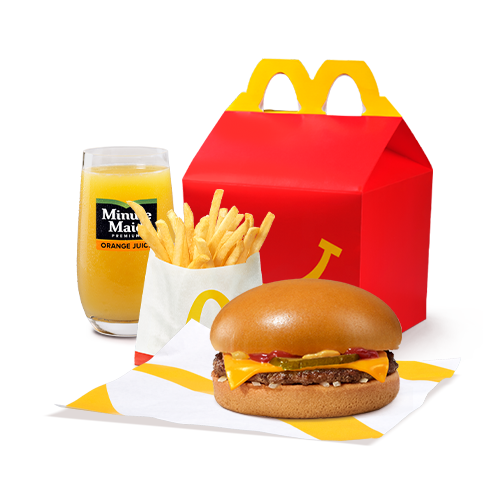 Happy Meal with Cheeseburger
