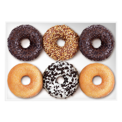 6 Pcs Donut Bundle