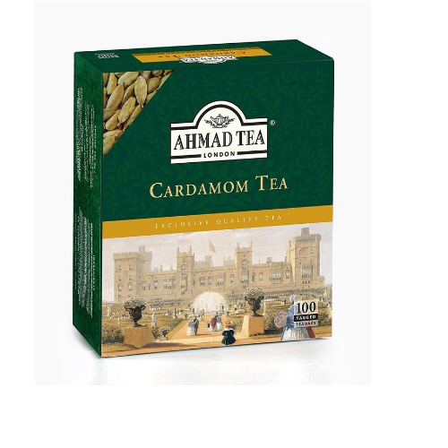 Ahmad Cardamom Tea Bags 100 per pack