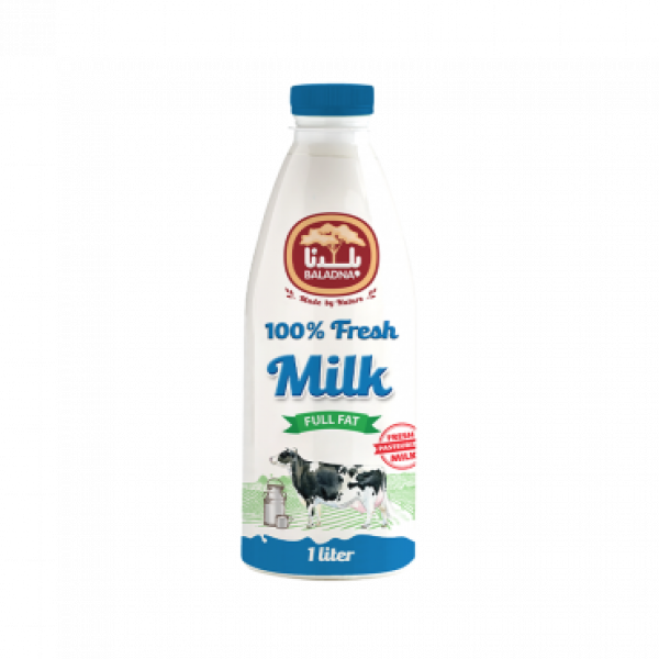 Baladna Fresh Cow Milk 1L