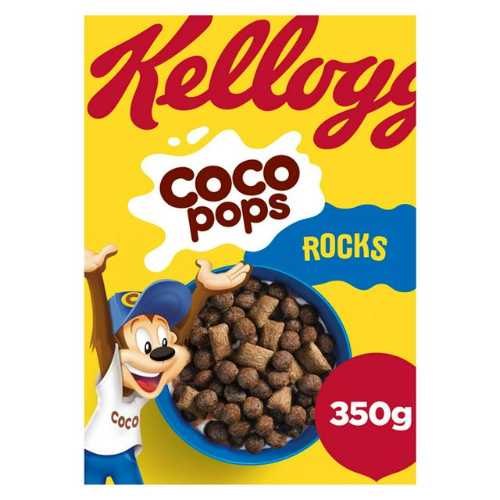 Kellogg's Coco Pops Rocks Cereals 350 Grams