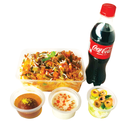 Vegetable Biryani Combo