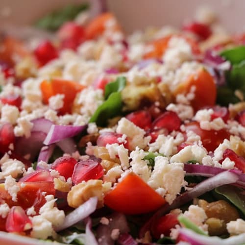 Pomegranate &amp; Feta Salad