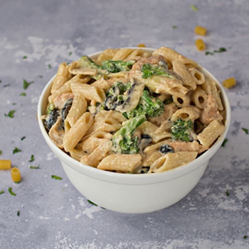 Creamy White Penne Pasta