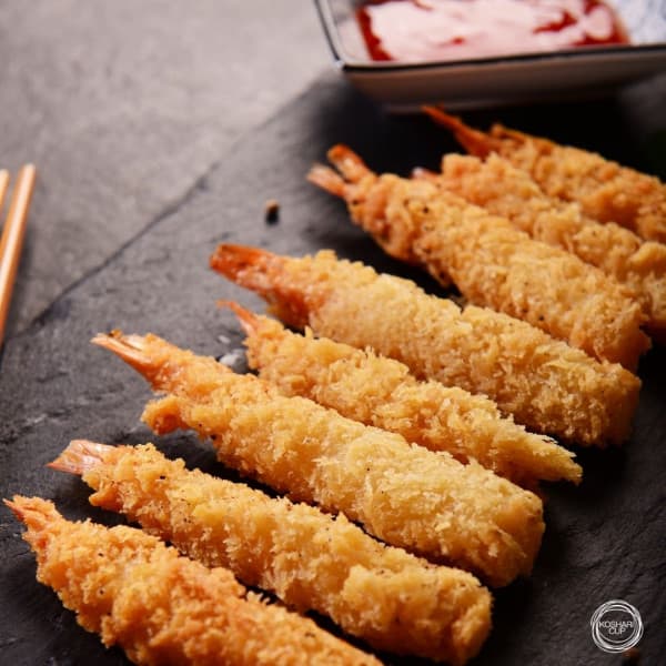 Crunchy Fried Prawns
