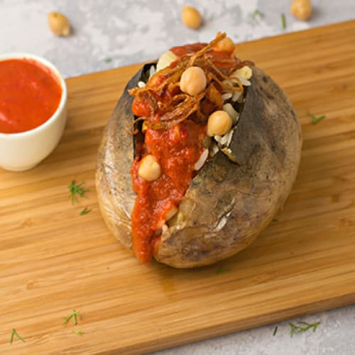 Koshari Potato with Kofta