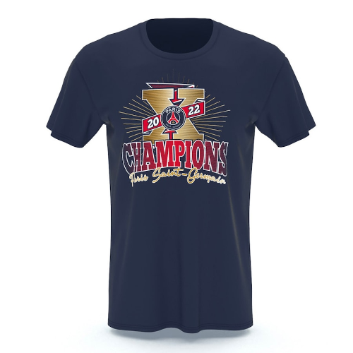 T-shirt 21/22 Adult Champions X - Blue