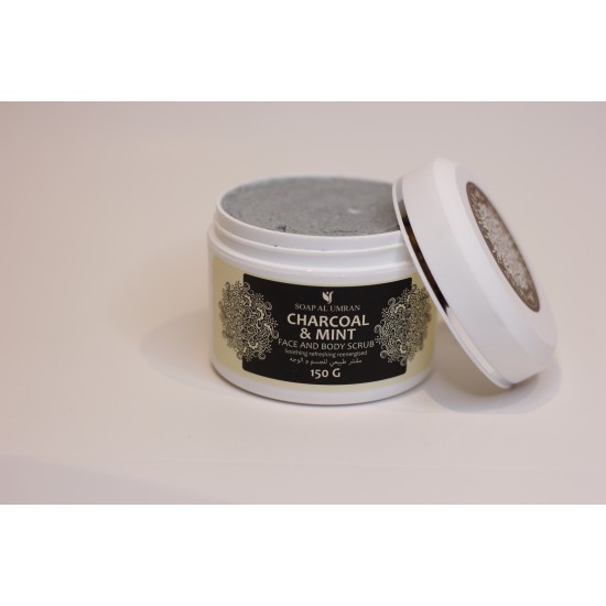 Body and face Scrub Mint and Charcoal