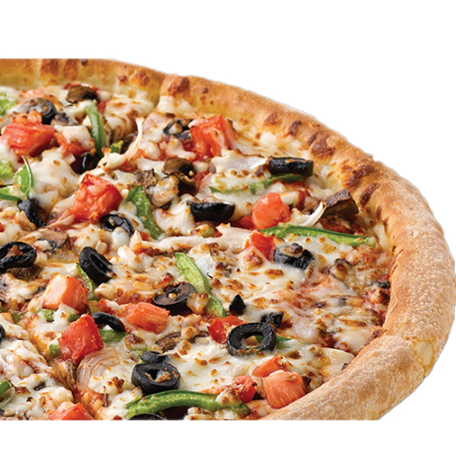 Green Garden Delight Pizza