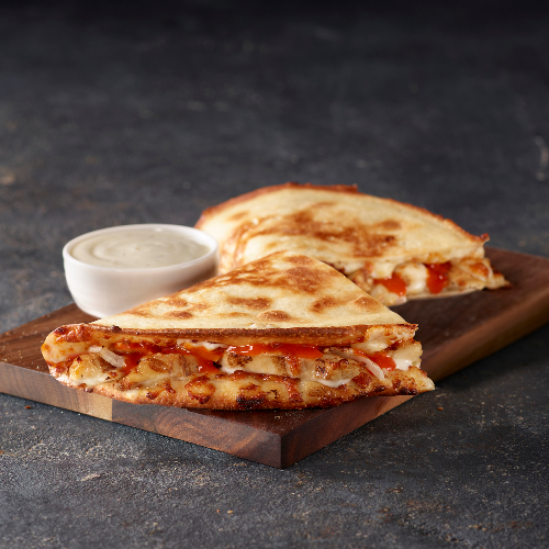 Grilled Buffalo Chicken Papadia