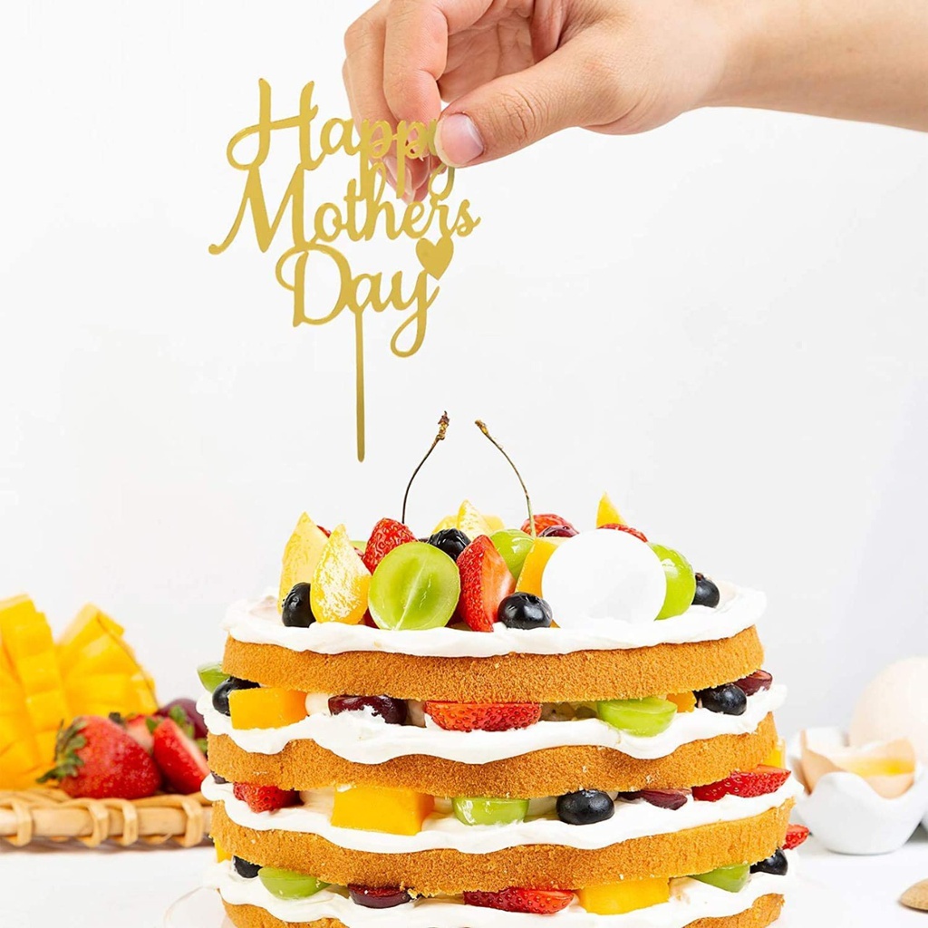 Happy Mother’s Day Acrylic Cake Topper