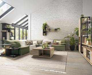 Natura square coffee table