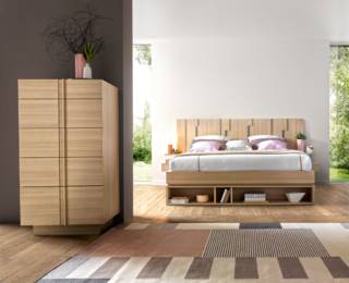 Symphonie tall chest with 5 drawers