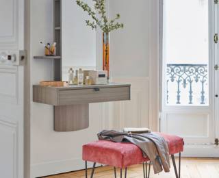 Montmartre wall-mounted dressing table