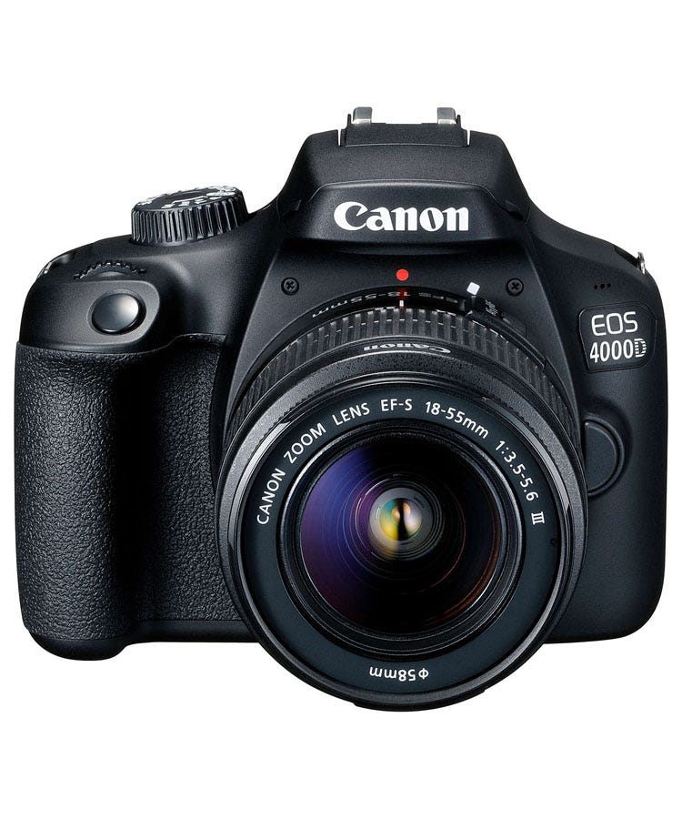 Canon Dslr Camera Eos 4000D 18-55 Black