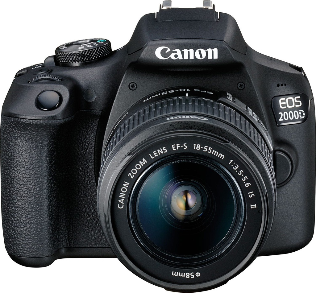 Canon Dslr Camera Eos 2000D 18-55 Black