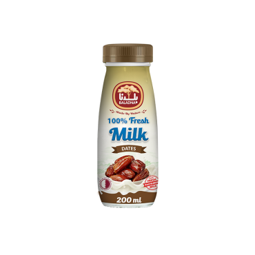 Fresh Flavored Date Milk