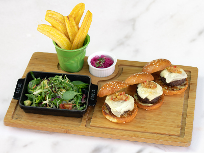 Chorizo Burger Sliders