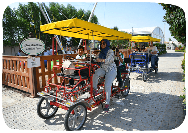 Multiple-Seater Bicycles