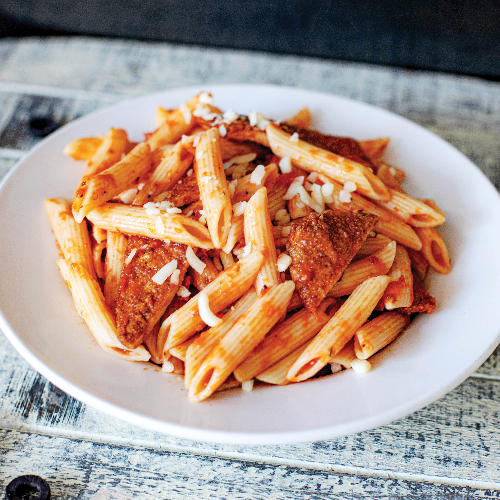 Penne Chicken Parmesan Pasta